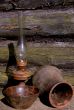 Betty Lamp, Jug And Bowl