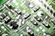 Closeup of circuit board