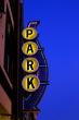 park sign