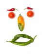 Vegetable face.