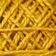 Yellow Cord ball closeup.