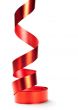 red ribbon falling down