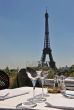 restaurant and Eiffel tower