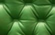 Green leather upholstery