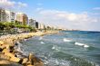 Tropical city beach