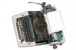 Old vintage typewriter