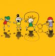 Kids playing games