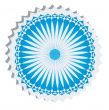 Snow flake sticker 2