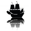 Vintage ship
