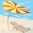 Lounge on the beach