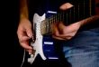 guitar playing in the move