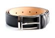 twisted leather belt