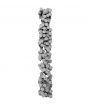 Alphabet made from hammered nails, letter I