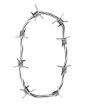 Barbed wire alphabet, 0
