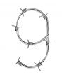 Barbed wire alphabet, 9