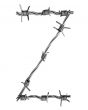 Barbed wire alphabet, Z