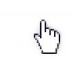 Hand cursor 