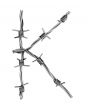 Barbed wire alphabet, K