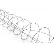 Barbed wire diagonal 