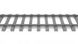 gray 3d rails horizontal