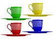 Colorful cups