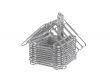 Paper clips house