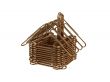 Paper clips house