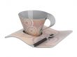 Cup and spoon