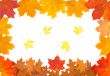 Ornament from autumn leaves