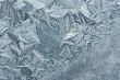 Hoarfrost on glass