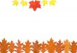 Ornament from autumn leaves
