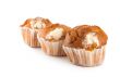 Three cakes in cup