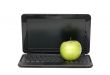 Apple On Laptop