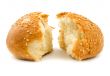 Two halves of wheat bread