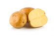 Three raw potatoes