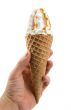 An ice cream in a hand