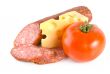 Cheese, tomato and sausage