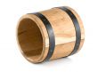 Wooden barrel isolated