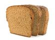 Bread isolated on a white