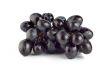 Ripe blue grape isolated