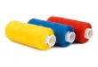 Three spools of threads