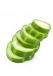 Fresh cut cucumber