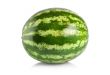 Ripe large watermelon isolated