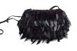 Black evening clutch