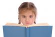 Girl with open book