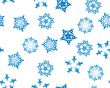seamless snowflakes background  