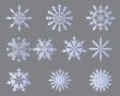 snowflakes set