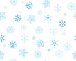 seamless snowflakes
