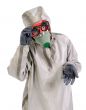 The person with respirator