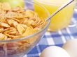 Corn flakes and juice